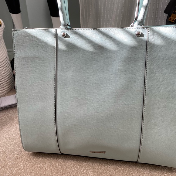 EUC Rebecca Minkoff Mab Tote light blue - Picture 11 of 12